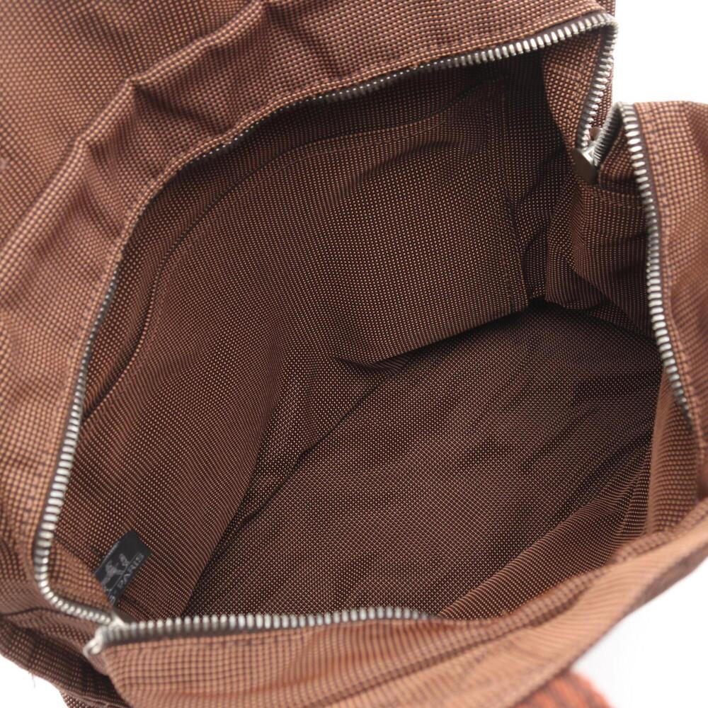 Hermes Herline Ad MM Backpack/Handbag, Nylon Canvas, Men's/Women's, Brown, 10... - Picture 3 of 9